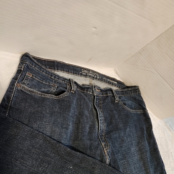 MENS levi straight jeans size 38x34 - Picture 2 of 7